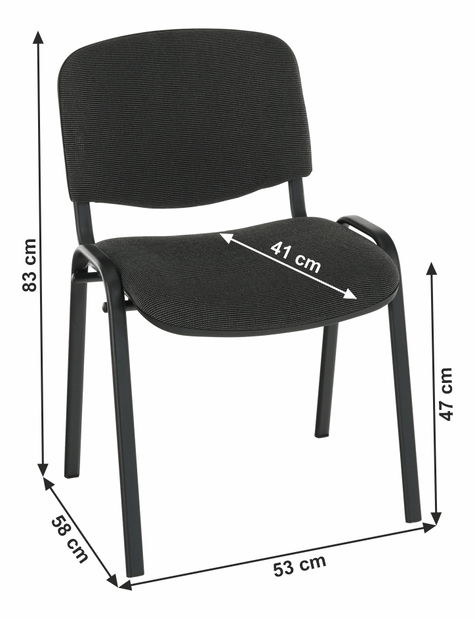 Konferenční židle Isior (šedá)