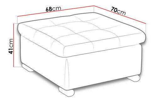 Taburetka Toneda malá (tmavě modrá)