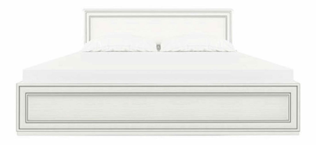 Manželská postel 160 cm Trumf (bílá) (s roštem)