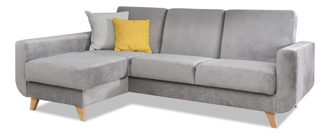 Rohová sedačka Kalisz (šedá)