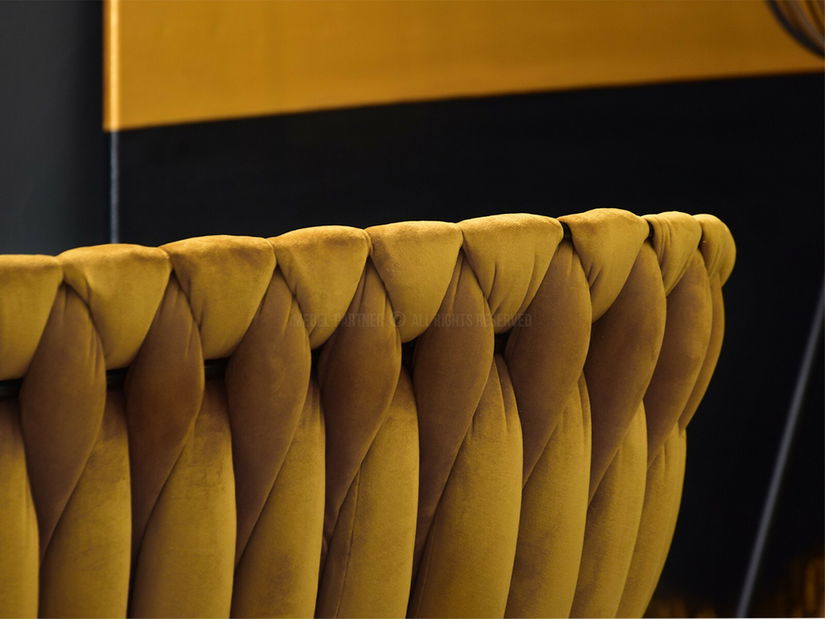 Pohovka dvousedačka Radio (černá)