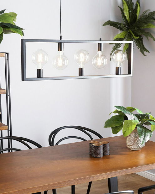 Závěsná lampa Bayan (černá)