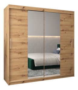 Šatní skříň 200 cm Toki 1 (Dub artisan + Dub artisan)