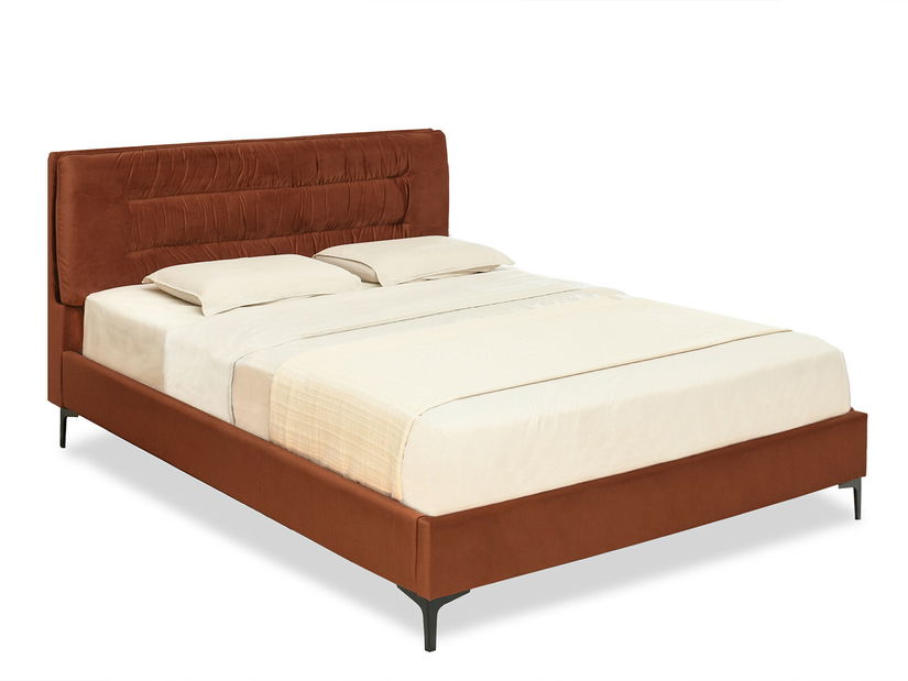 Manželská postel 160 cm Creame 160 (černá)