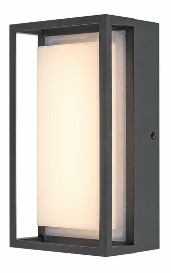 Venkovní nástěnné LED svítidlo Mendoza (bílá + antracit)