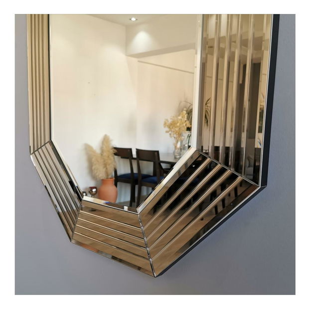 Zrcadlo cheval Vokata 4 (bronzová)