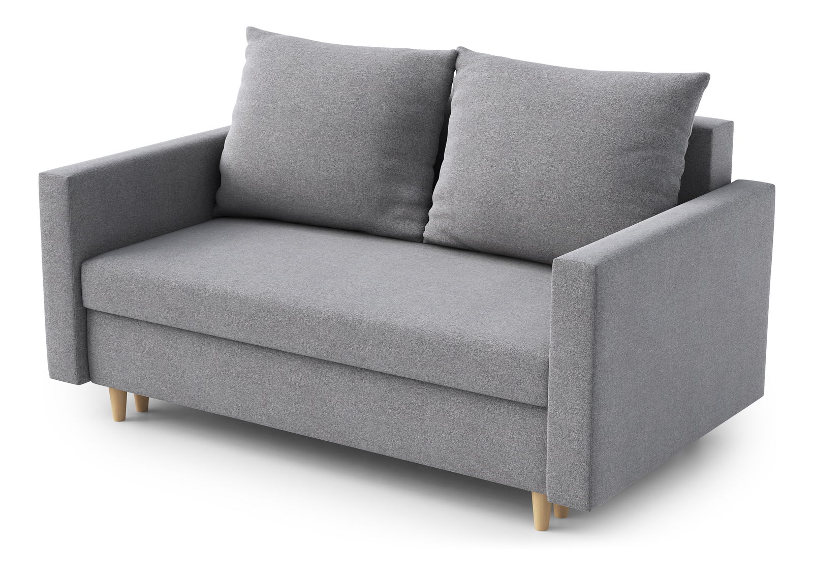 Pohovka dvousedačka Louis (světle šedá)