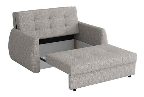 Rozkládací pohovka Carivia Art II (světlohnědá) (s úl. prostorem)