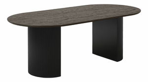 Jídelní stůl Bdoloria 8 (tmavě hnědá)