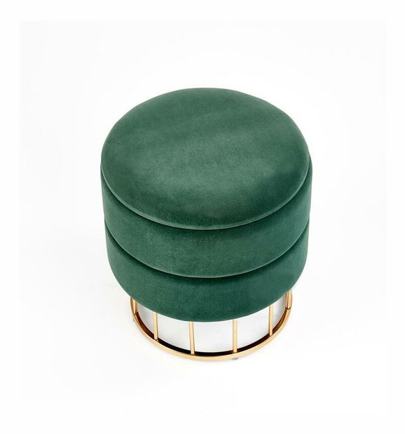 Taburet Escala (tmavě zelená)