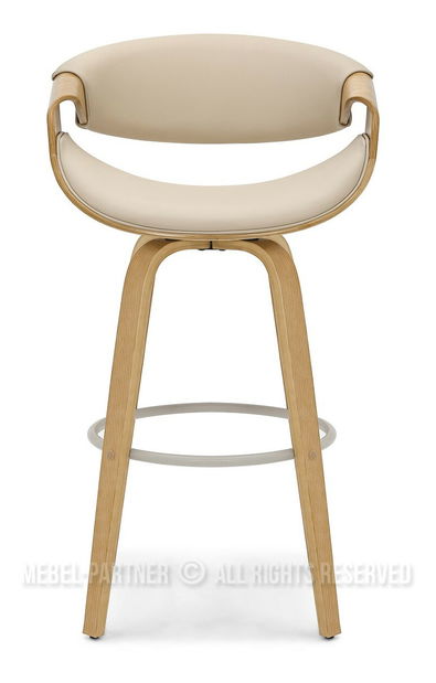 Barová židle Bendover (béžová)