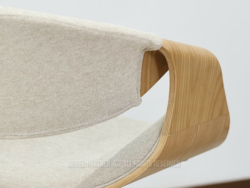 Barová židle Bendover (béžová)