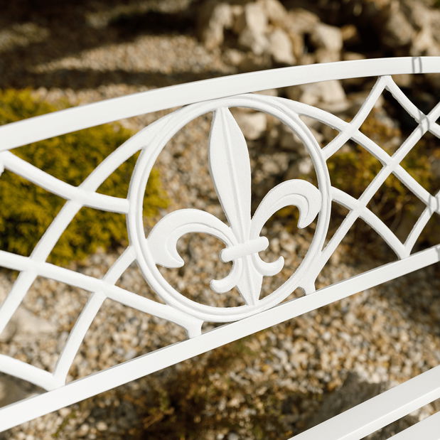 Zahradní houpačka Abey (bílá)