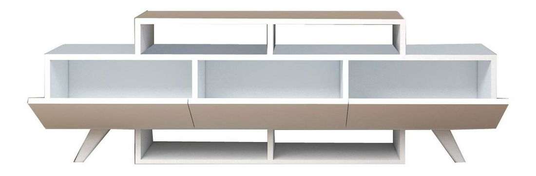 TV stolek/skříňka Duvabu (bílá)