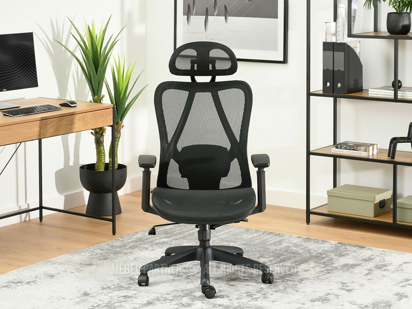 Kancelářské křeslo Derenis (černá)