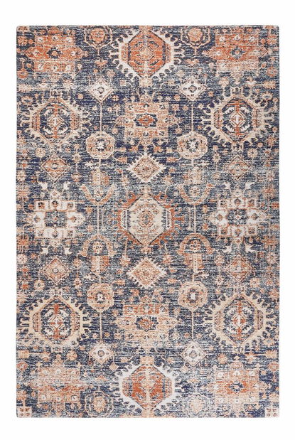 Koberec 200 x 300 cm Kumin (modrá + červená)