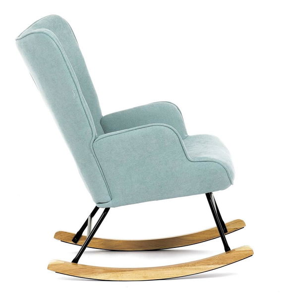 Houpací křeslo Avisaban (světlomodrá)