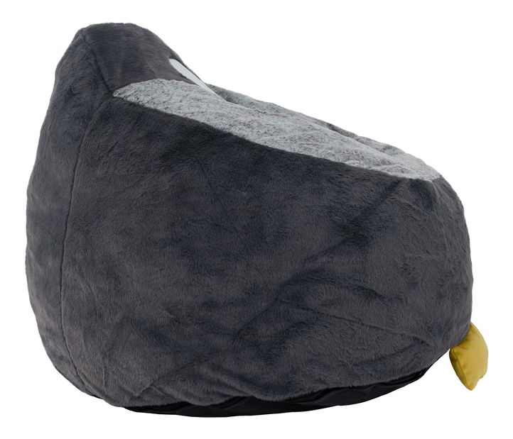 Sedací pytel Permitira (šedá) (tučňák)