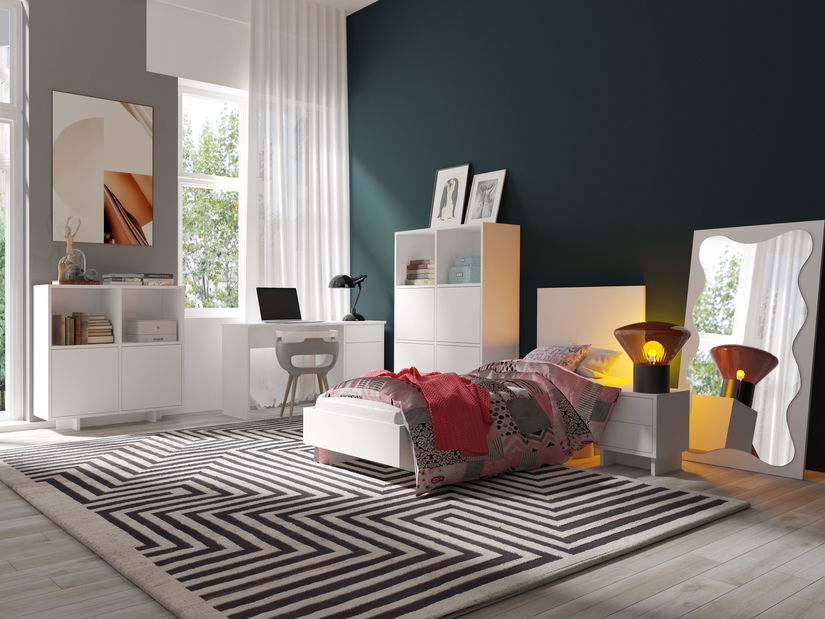 Psací stůl Nustretta N05 (dub riviera)