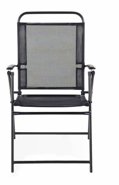 Zahradní jídelní sada Love (černá) (6 židlí)