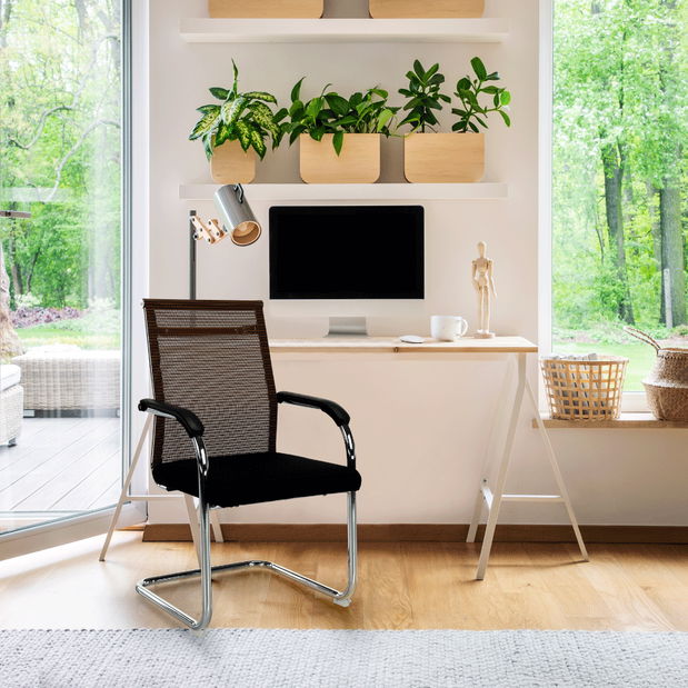 Kancelářská židle Esso (hnědá)