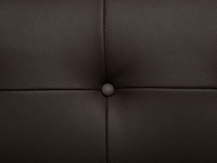 Kožená pohovka Belper (hnědá)