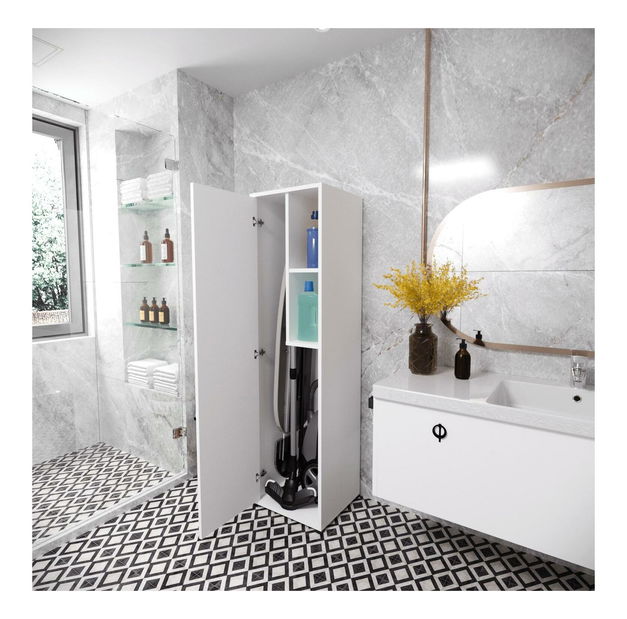 Koupelnová skříňka Erria (bílá)