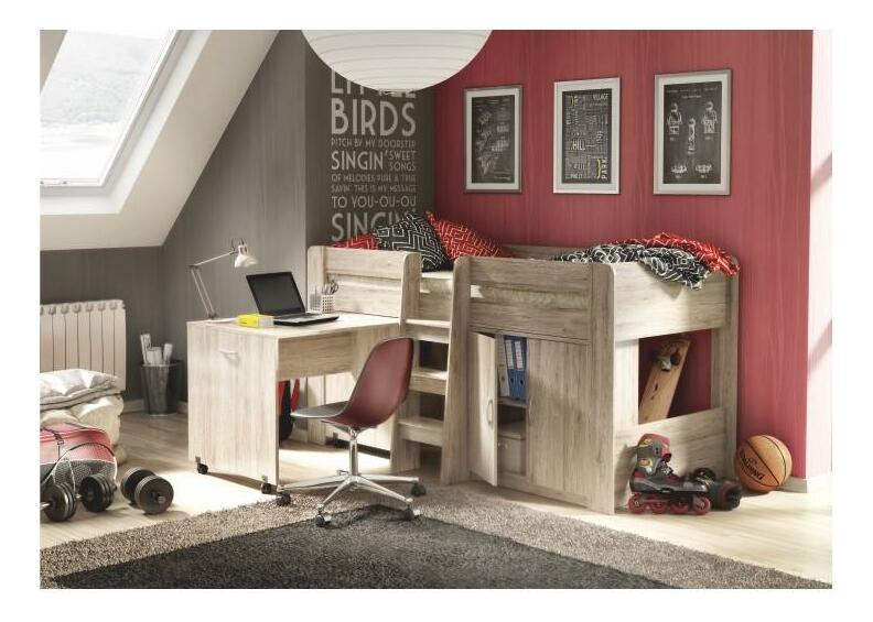 Dětská kombinovaná postel 90 cm Flann