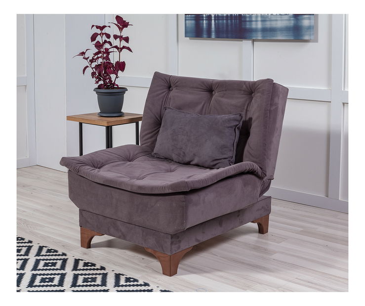 Relaxační křeslo Klaudi B (antracit)