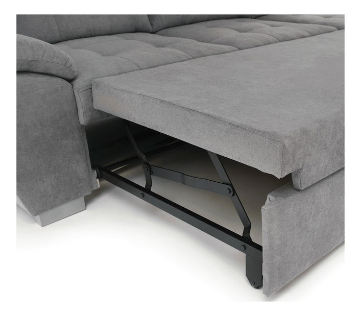 Rohová sedačka Evangelon (šedá) (P)