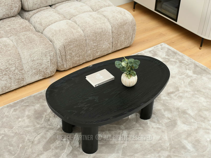 Konferenční stolek Agujeros (černá)