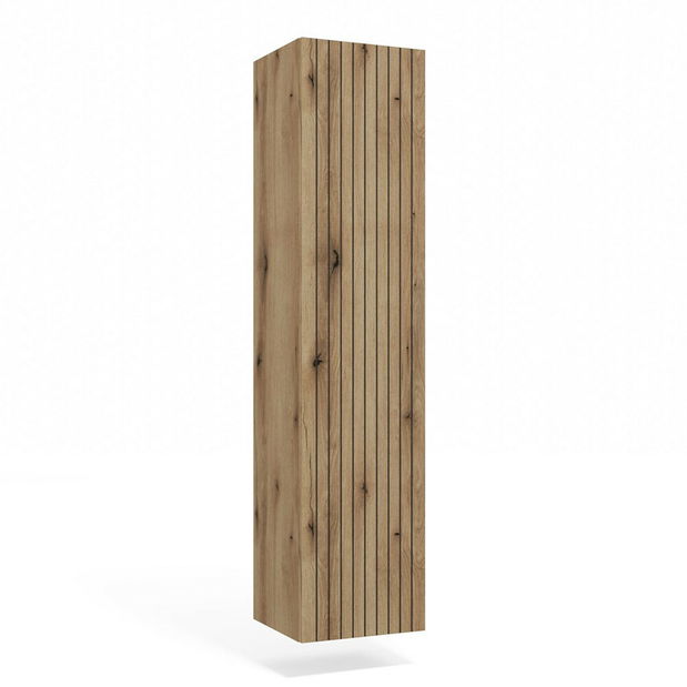 Závěsná koupelnová skříňka Terca 1 (dub evoke)