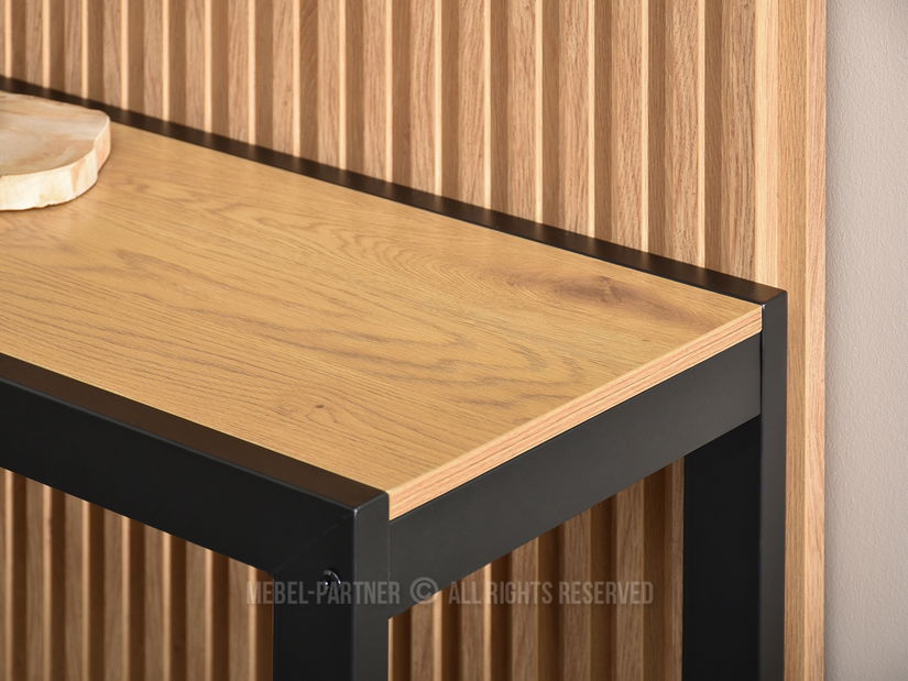 Konzolový stolek Ines (černá)