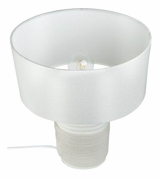 Stolní lampa Navasota (světle béžová)