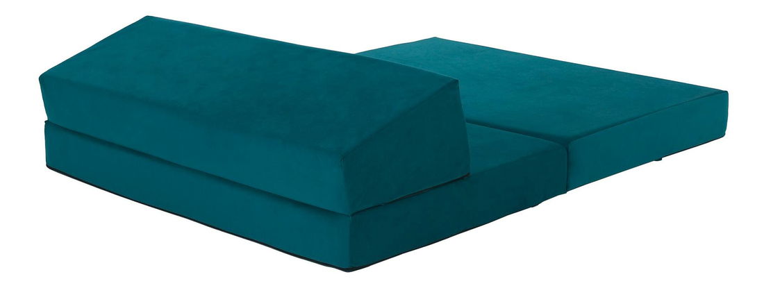 Rozkládací křeslo Viajado (petrolejová)