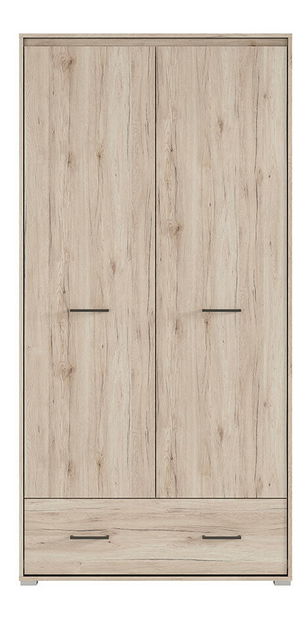 Šatní skříň BRW Ronse SZF2D1S