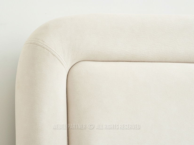 Manželská postel 180 cm Campus 180 (krémová)