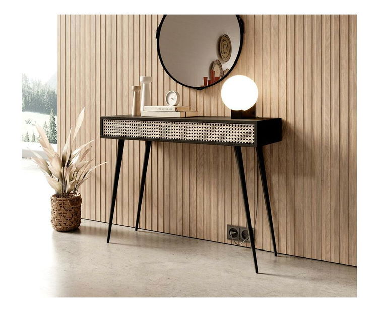 Toaletní stolek Biel B4 (černá)