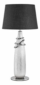 Stolní lampa Evelyn 4390 (stříbrná + černá)