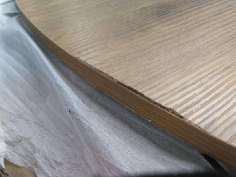 Jídelní stůl Bird (dub + černá) *bazar