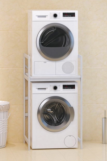 Skříňka na pračku Center (bílá)