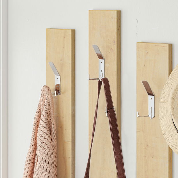 Předsíňová sestava Rambo (Bílá + Dub)