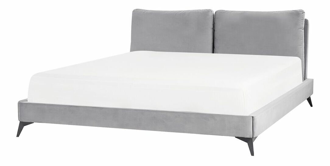 Manželská postel 180 cm Mellody (šedá)