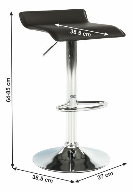 Barová židle Larina (hnědá)