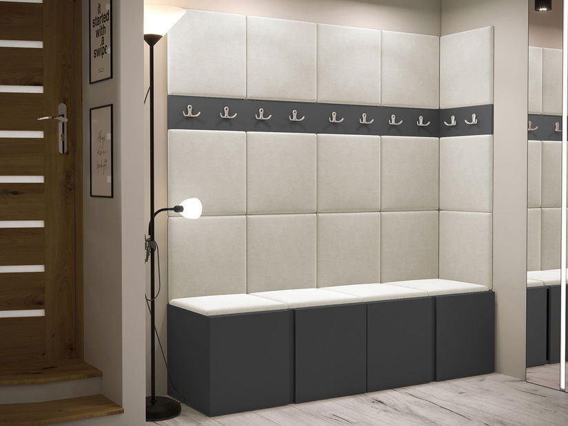 Předsíň Tovenaz II (dub artisan + černá)