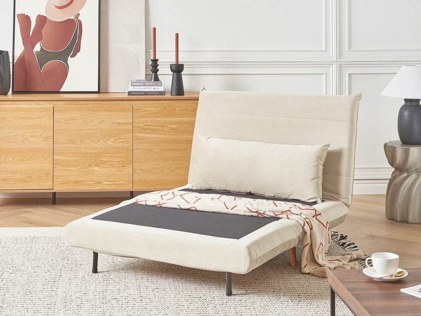 Rozkládací křeslo Sumer (bílá)