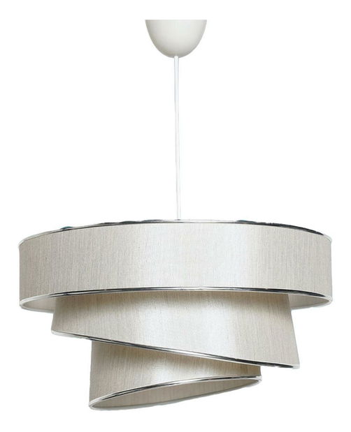 Stropní svítidlo Luxedanto 2 (béžová + stříbrná)