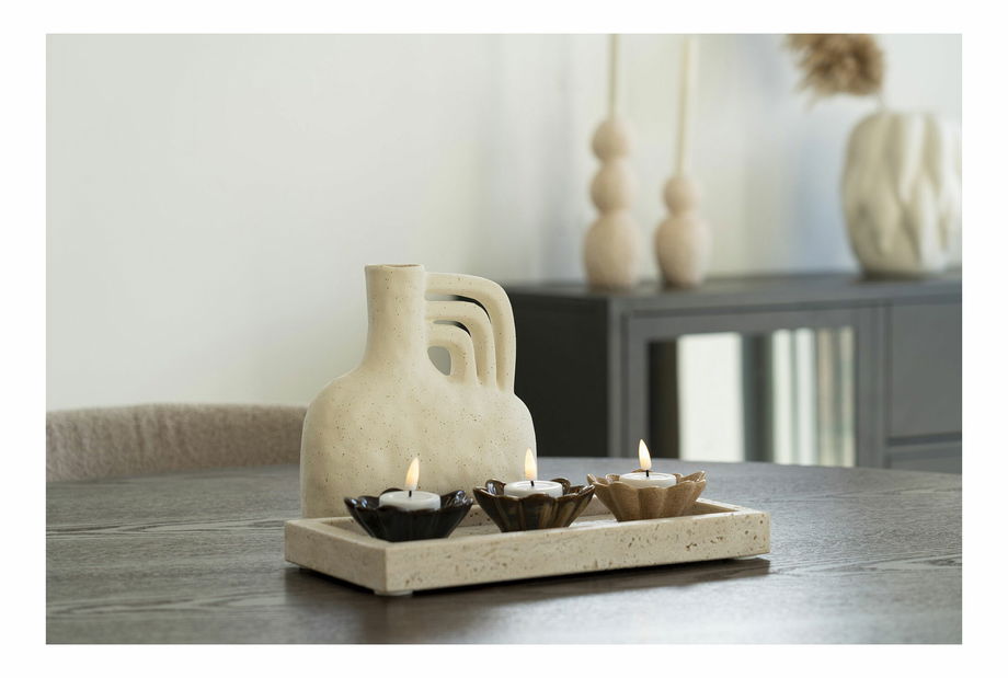 Podtácka na svíčky Tsiveria 10 (přírodní)