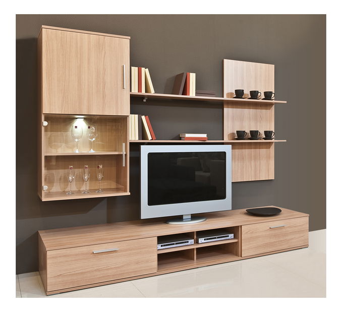 Policová skříň Decodom Stepping Typ 02 (L/P)