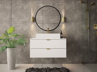 Skříňka pod umyvadlo Bolero 1 (bílá)